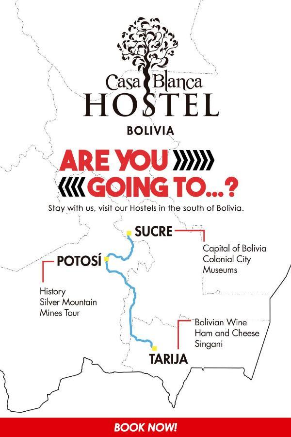 Hostel Casa Blanca Sucre Dış mekan fotoğraf